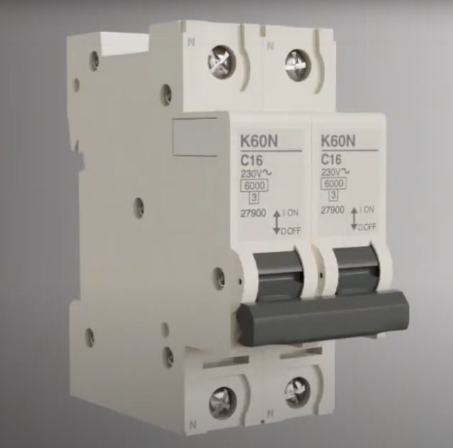 Mini Disjunctor Circuit Breaker Circuit Interrupter 3D model_5