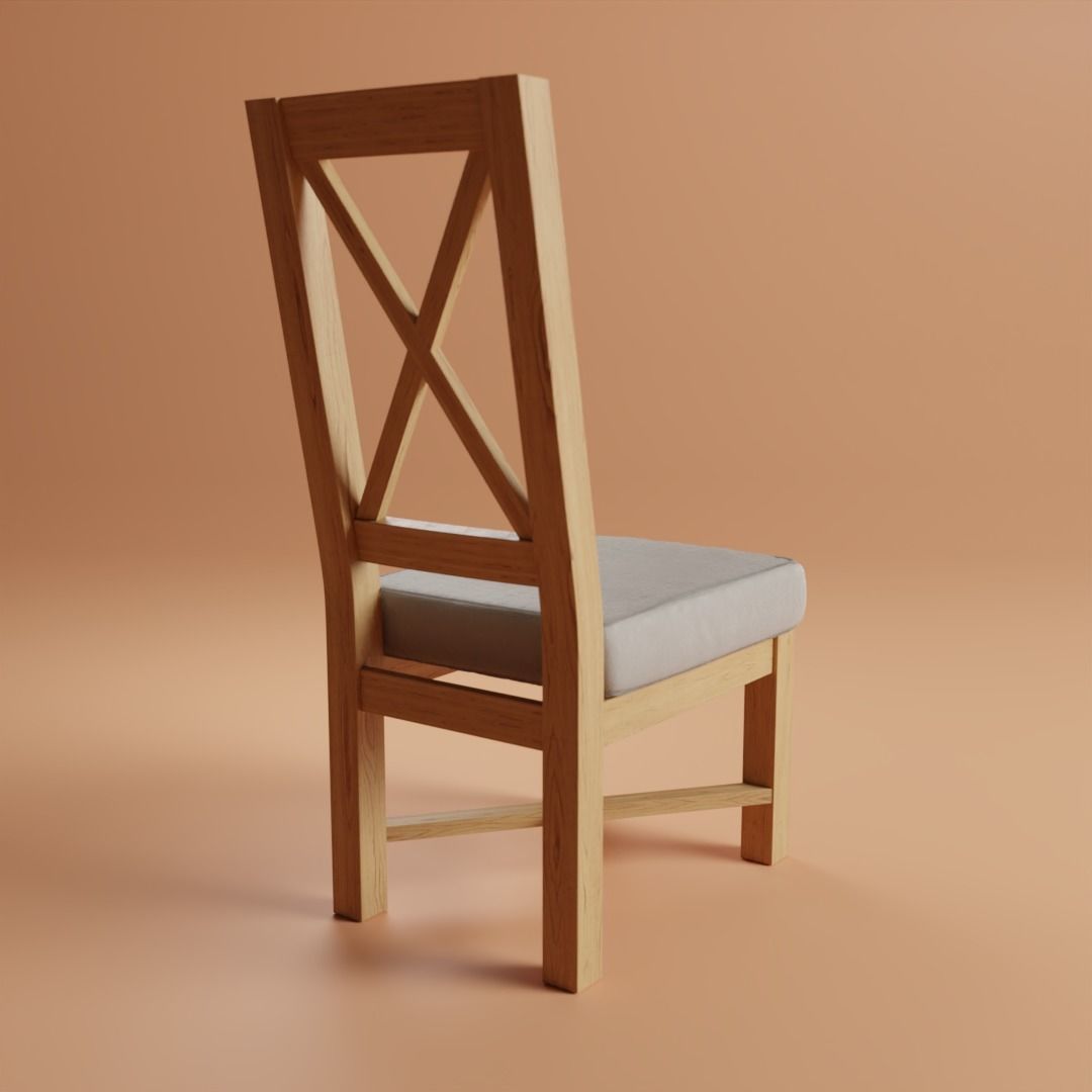 Dining Room Chair 3D model_1