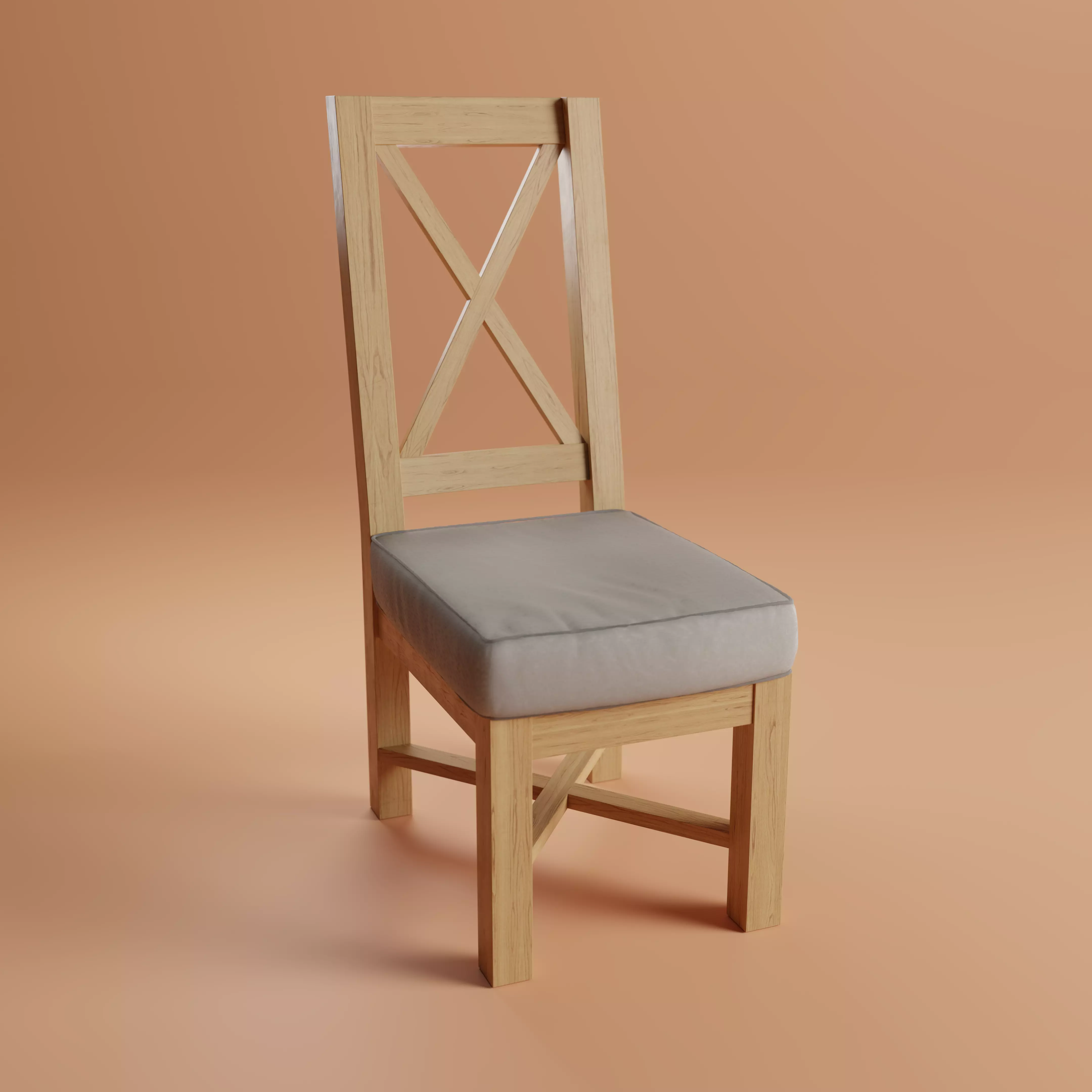 Dining Room Chair 3D model_0