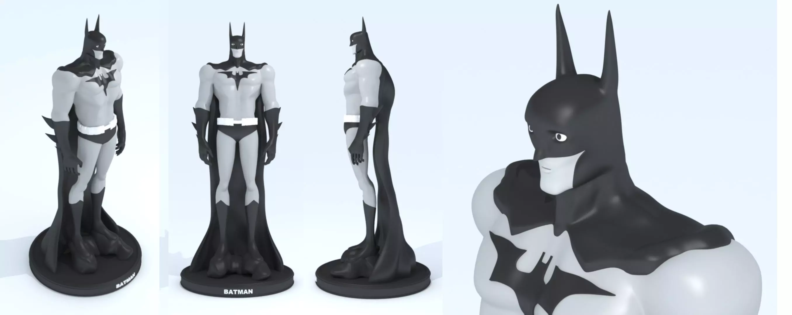 Batman Super Hero 3D print model