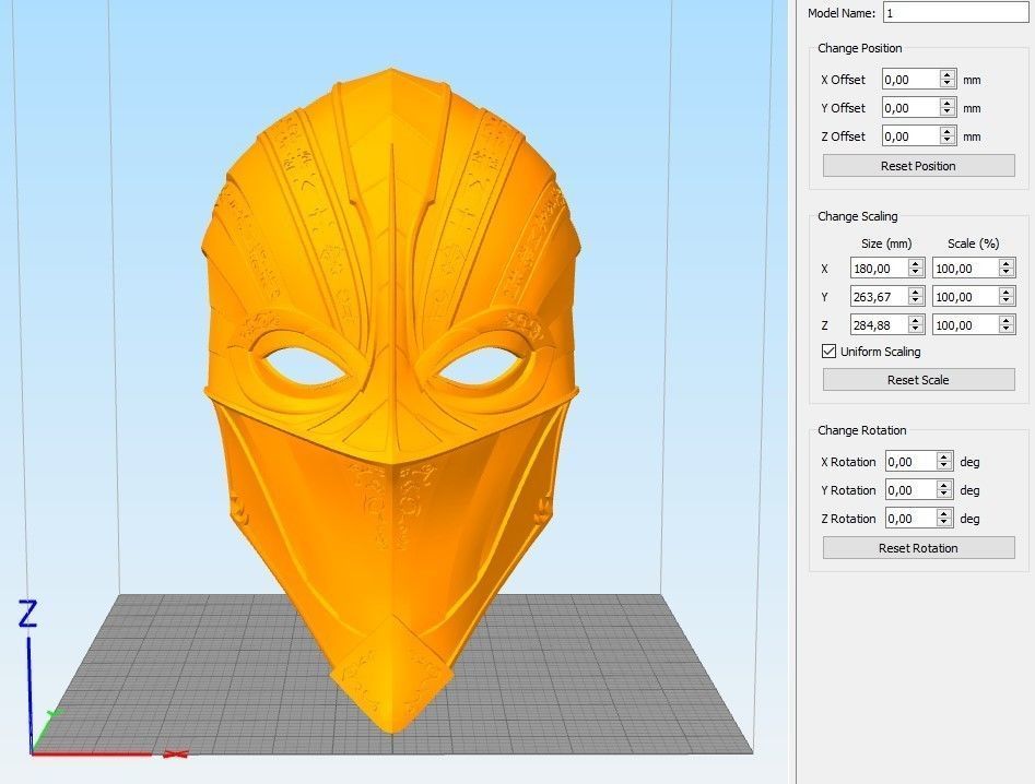 Noob Saibot mask helmet for cosplay Mortal Kombat 11 MK 3D print model_8