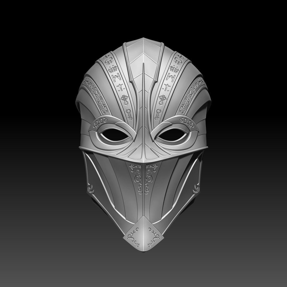 Noob Saibot mask helmet for cosplay Mortal Kombat 11 MK 3D print model_1