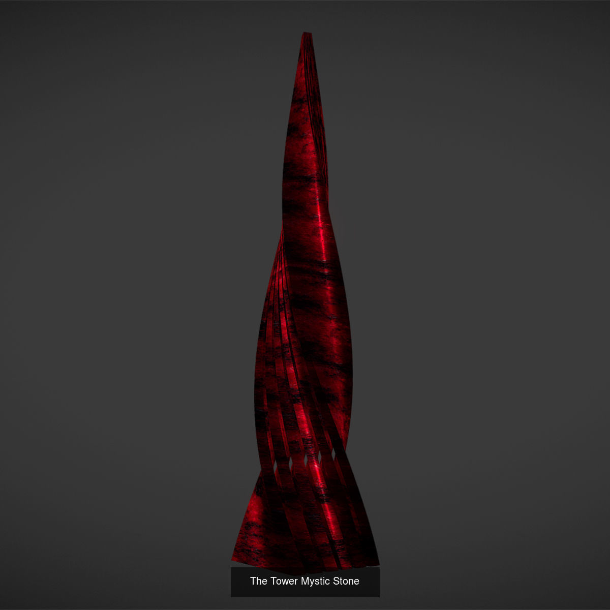 The Towers twilight zone trophy 3D Model Collection_1