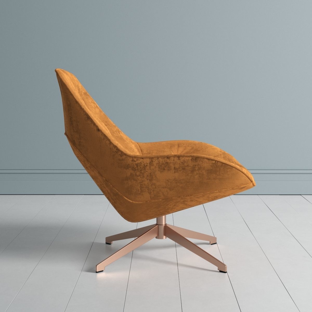 Swivel Occasional Chair 3D model_2