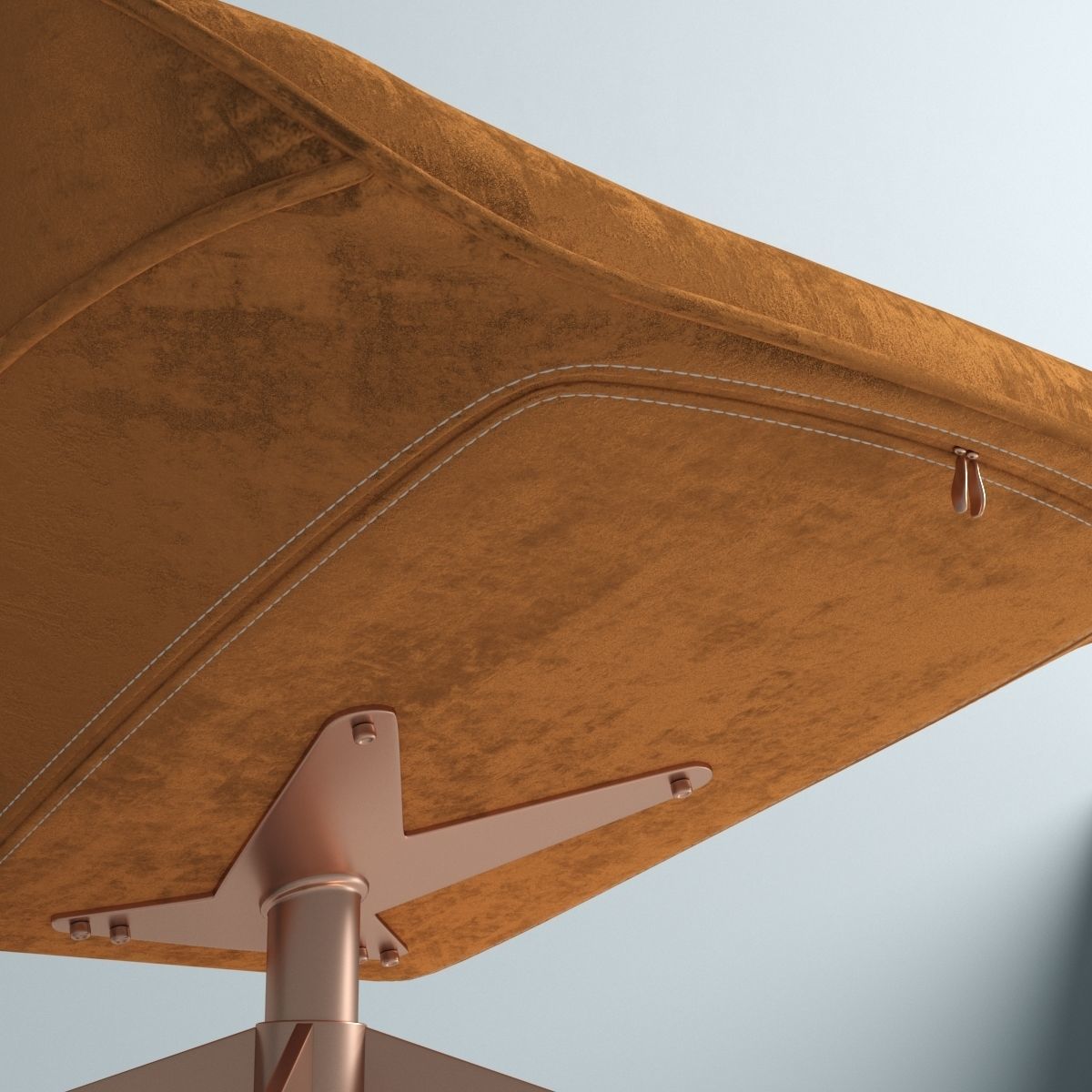 Swivel Occasional Chair 3D model_7