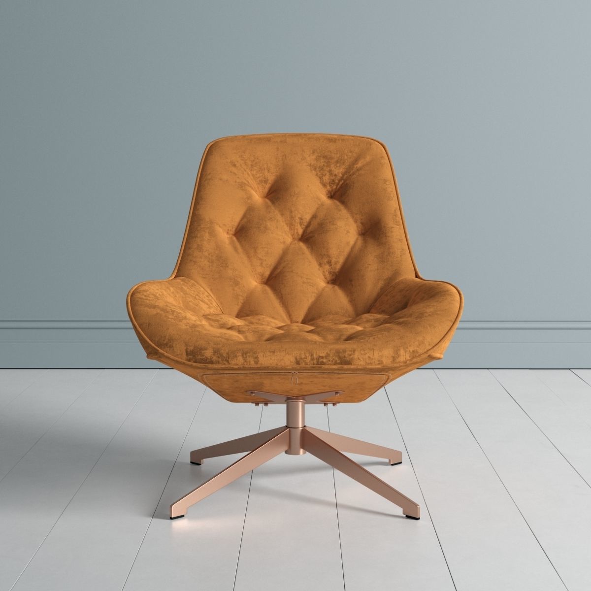 Swivel Occasional Chair 3D model_1