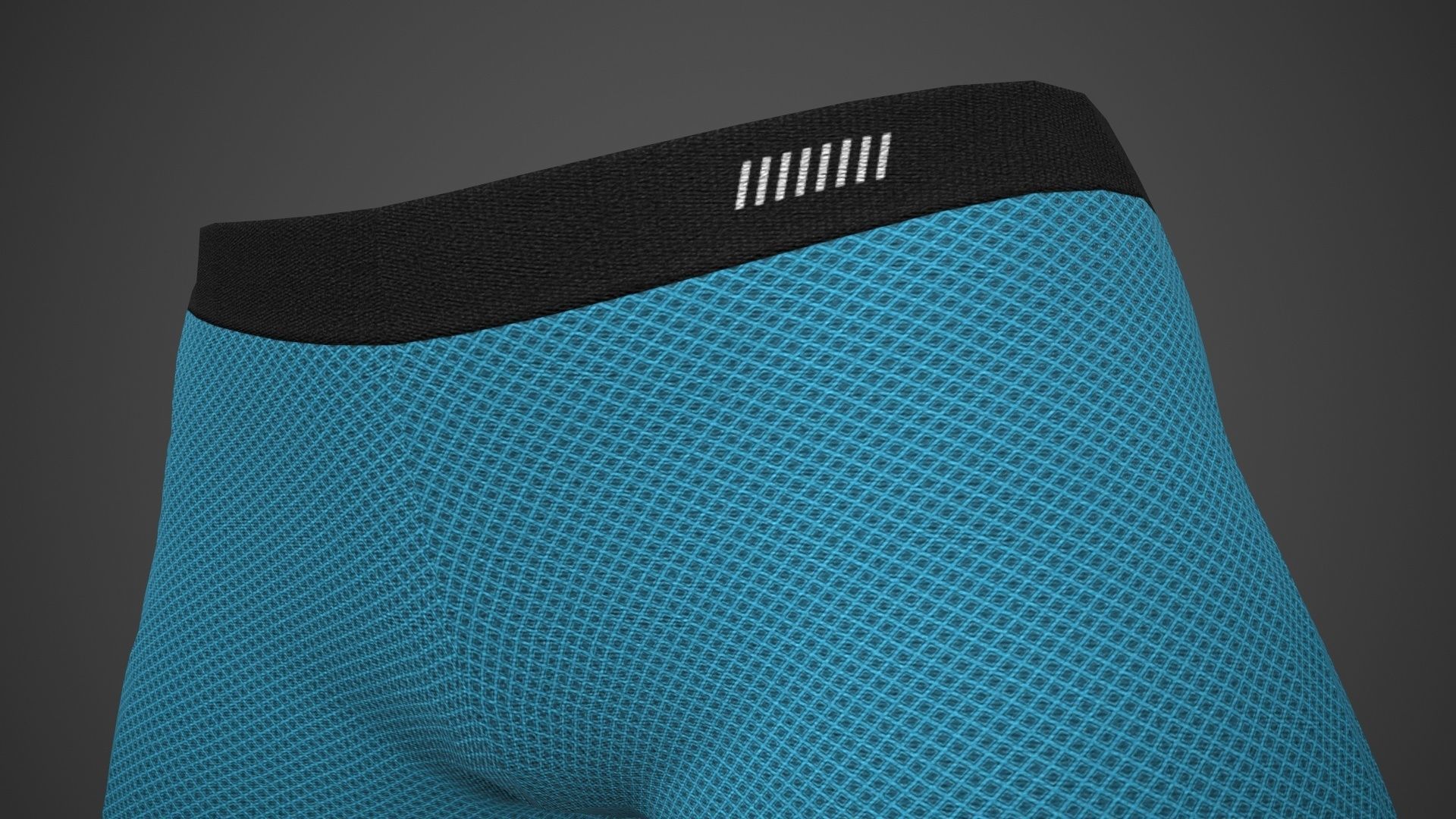 Female Sportswear gym clothing PBR 3 Low-poly 3D model_36