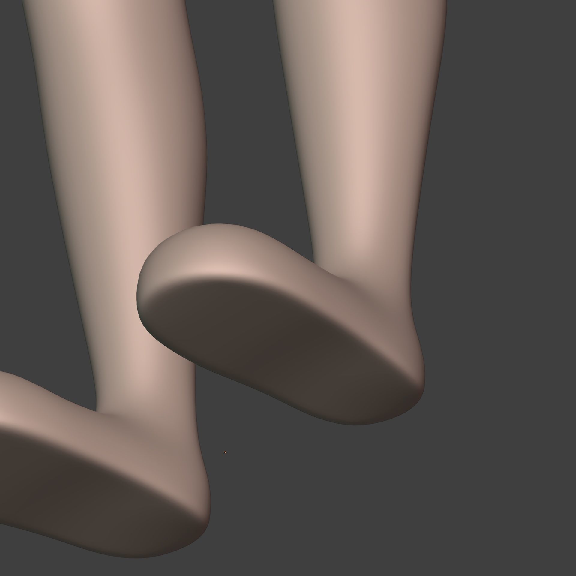 Cartoon Man - Stickman with High Quality FK and IK Rig  Low-poly 3D model_20