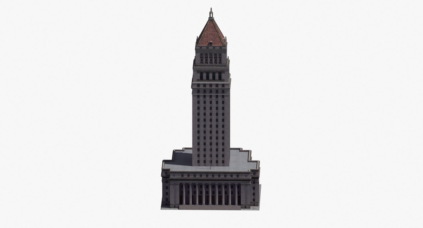 City Courthouse Building 3D model_26