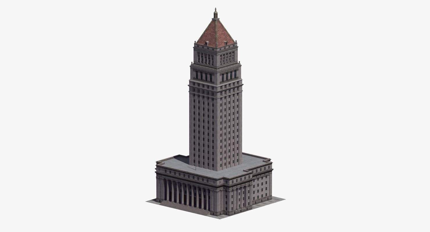 City Courthouse Building 3D model_31