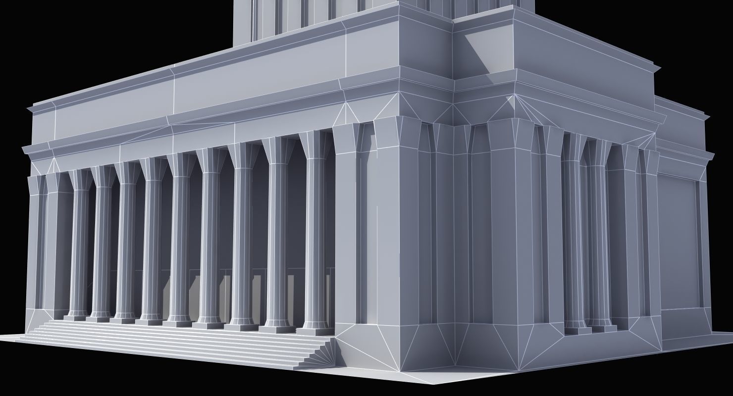 City Courthouse Building 3D model_11