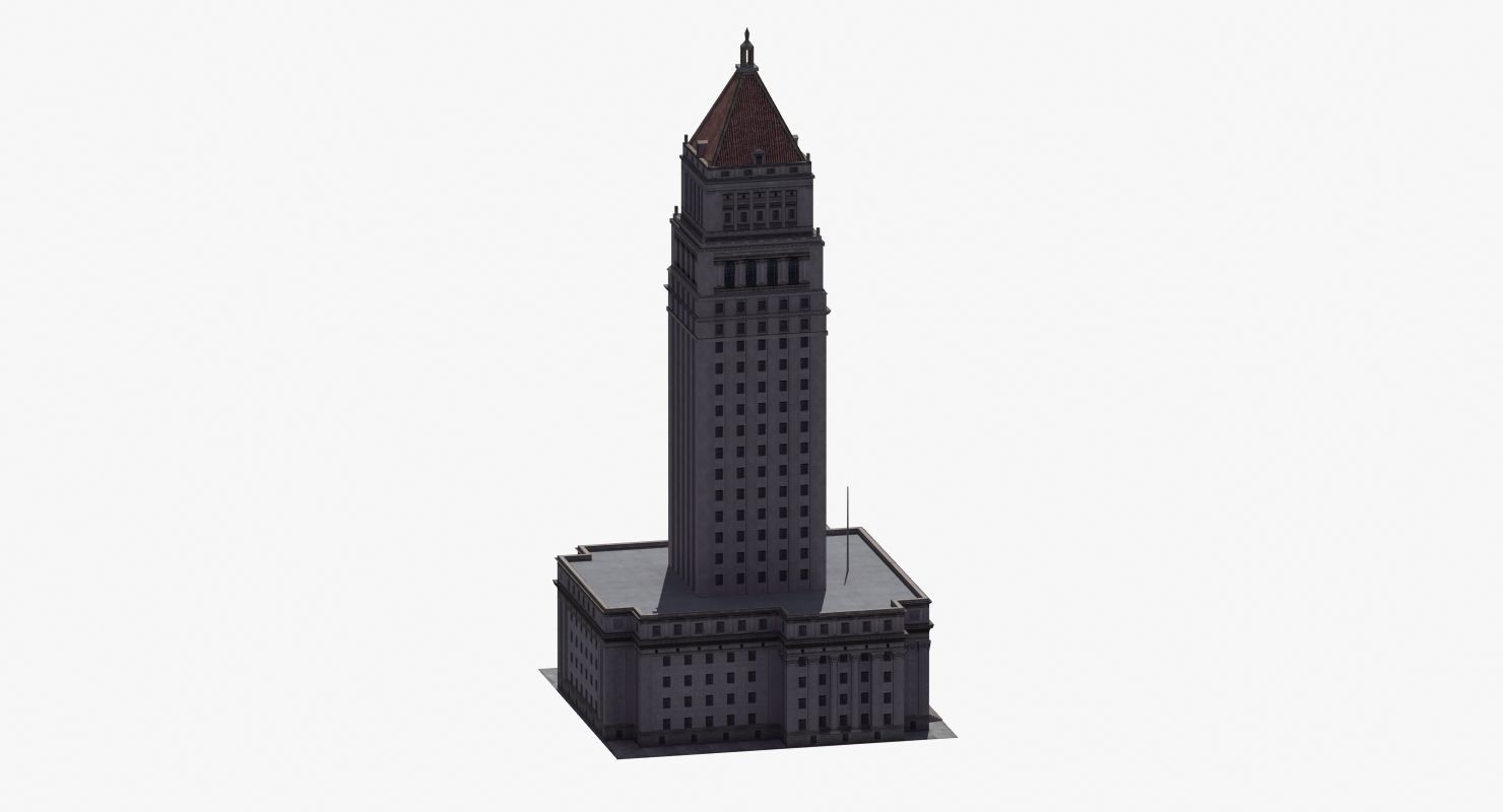 City Courthouse Building 3D model_20