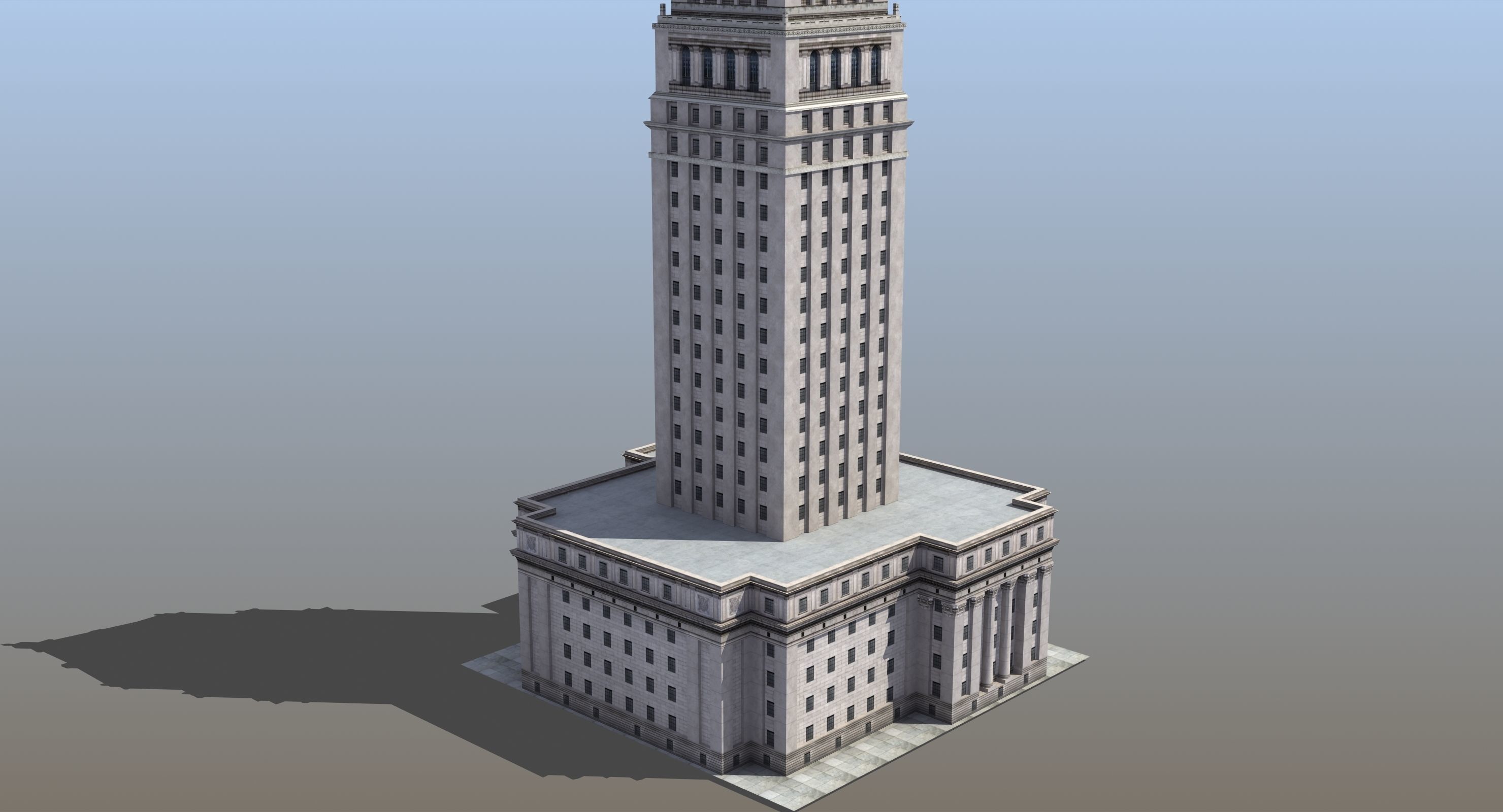 City Courthouse Building 3D model_19
