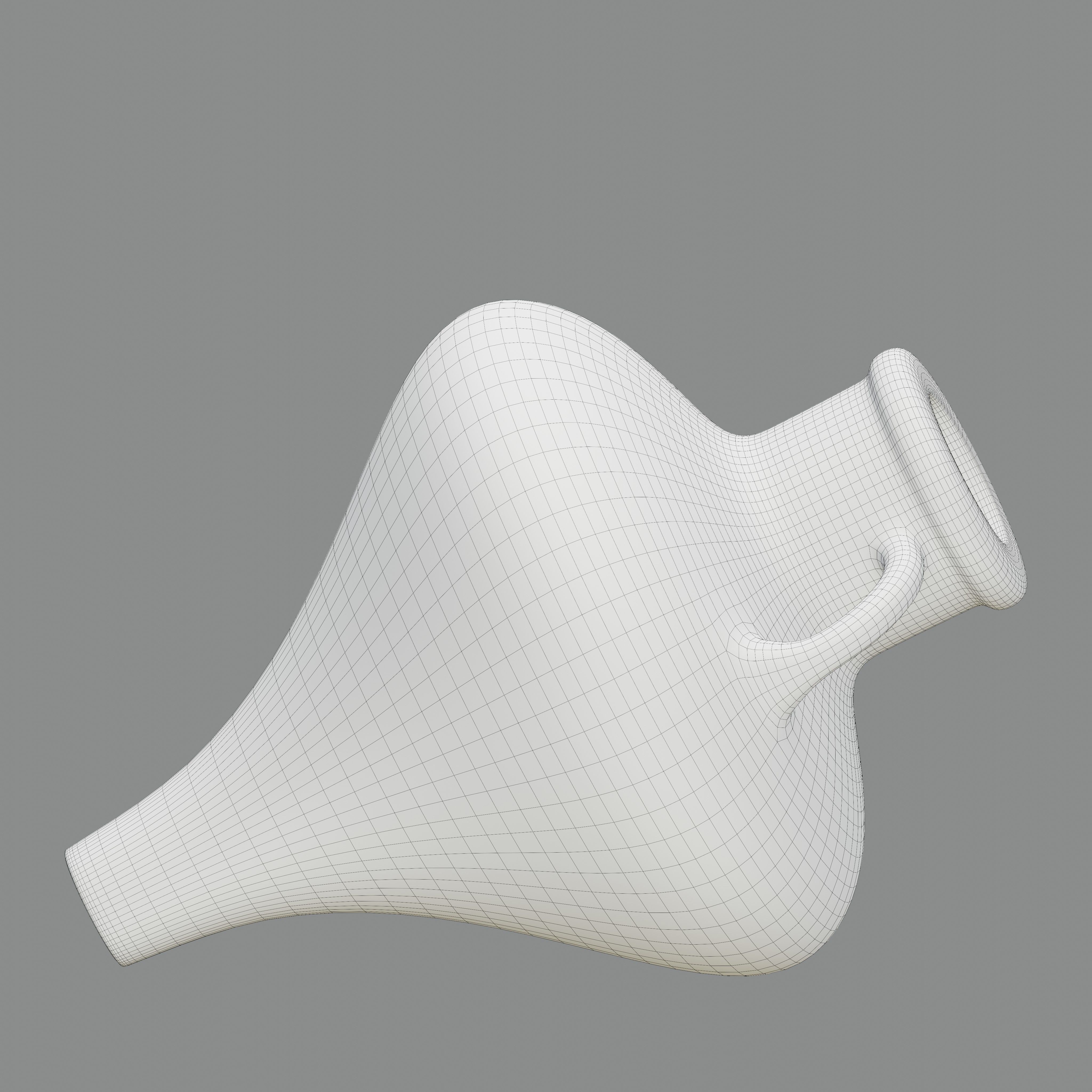 Old jug 03 3D model_4