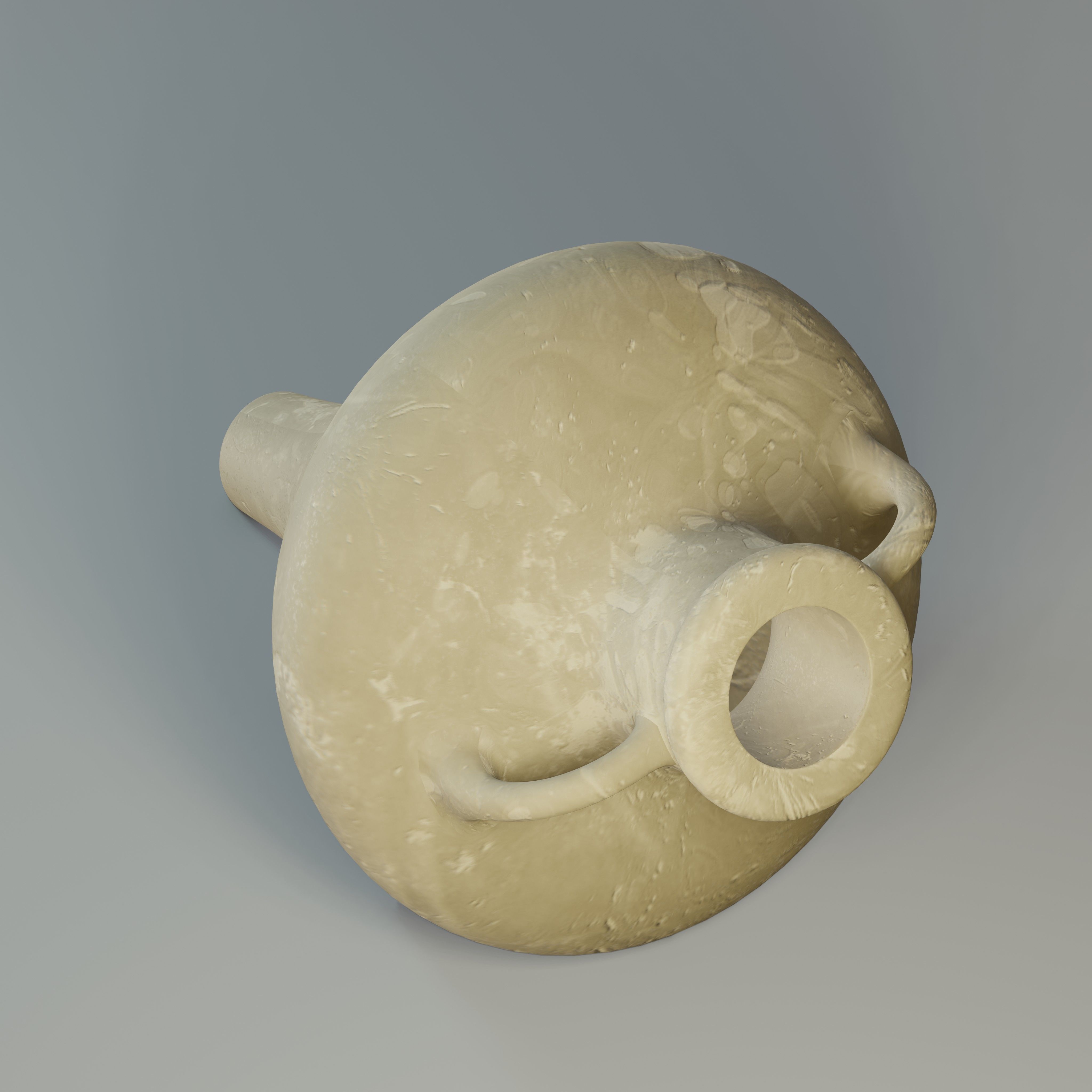 Old jug 03 3D model_1