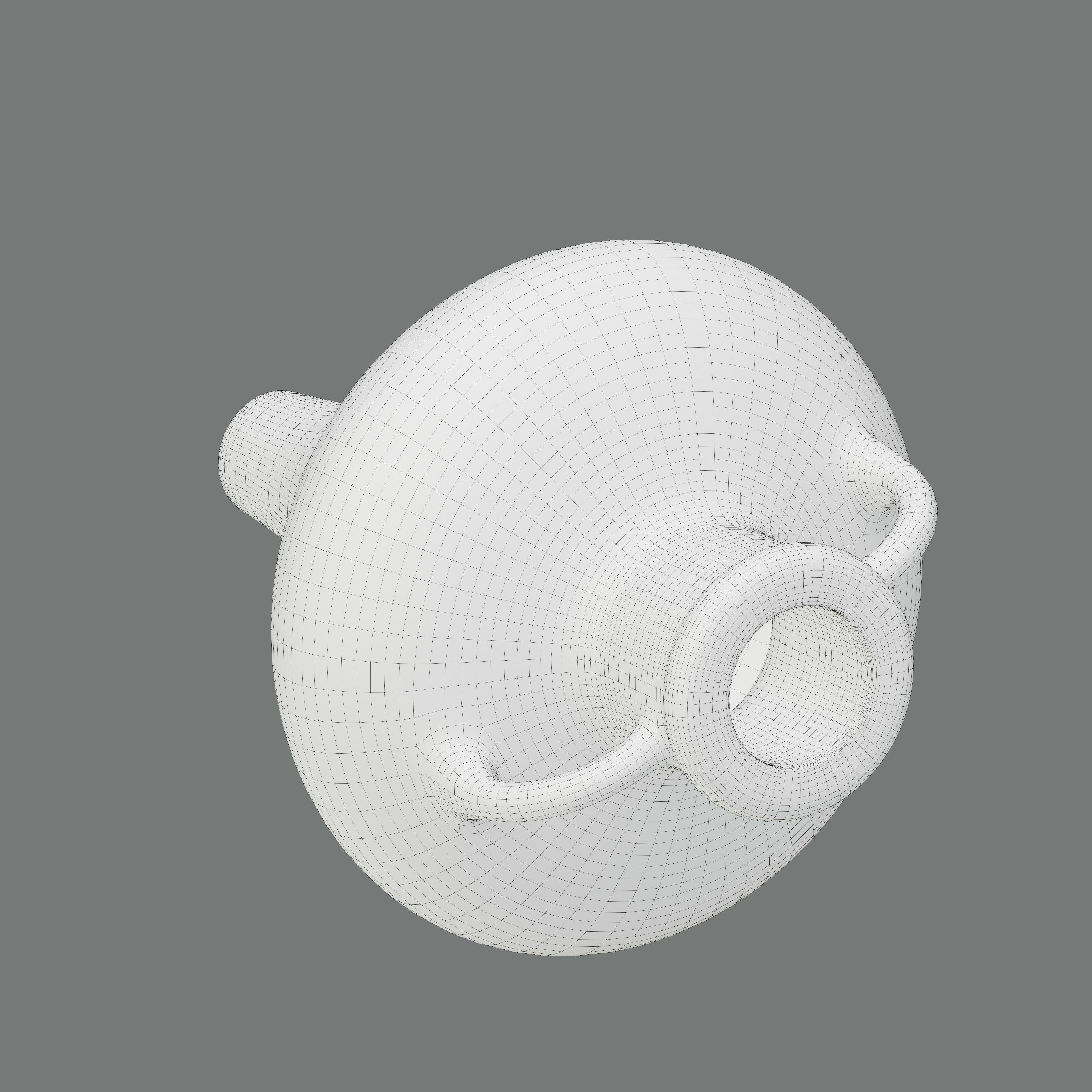 Old jug 03 3D model_5
