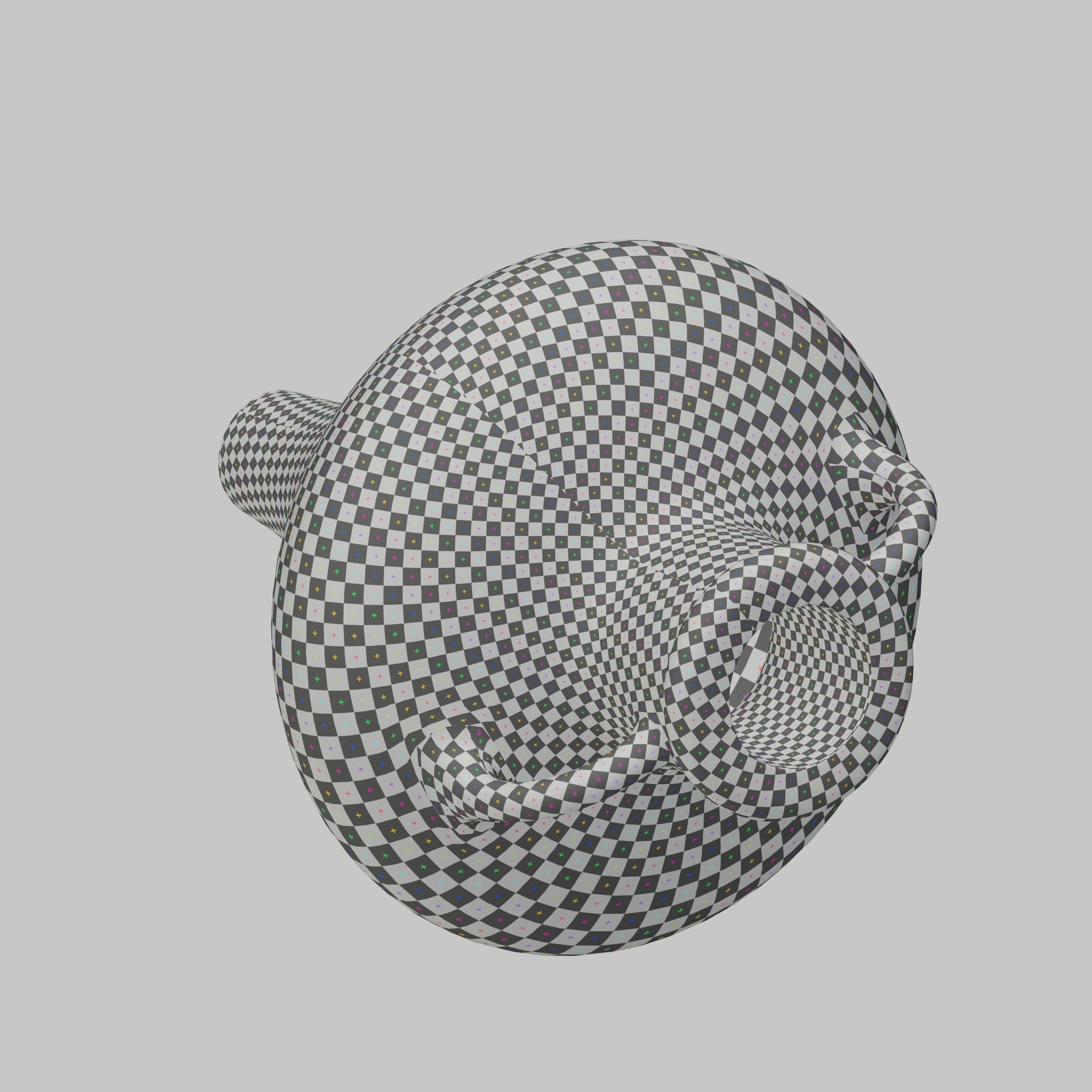 Old jug 03 3D model_9