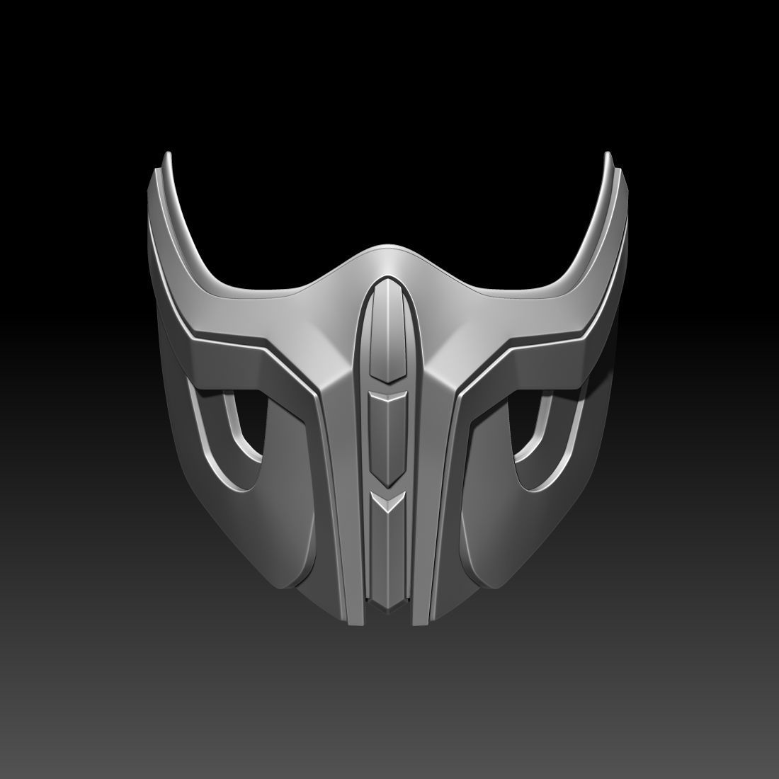 Sub Zero mask for cosplay Mortal Kombat 11 2in1 MK 3D print model