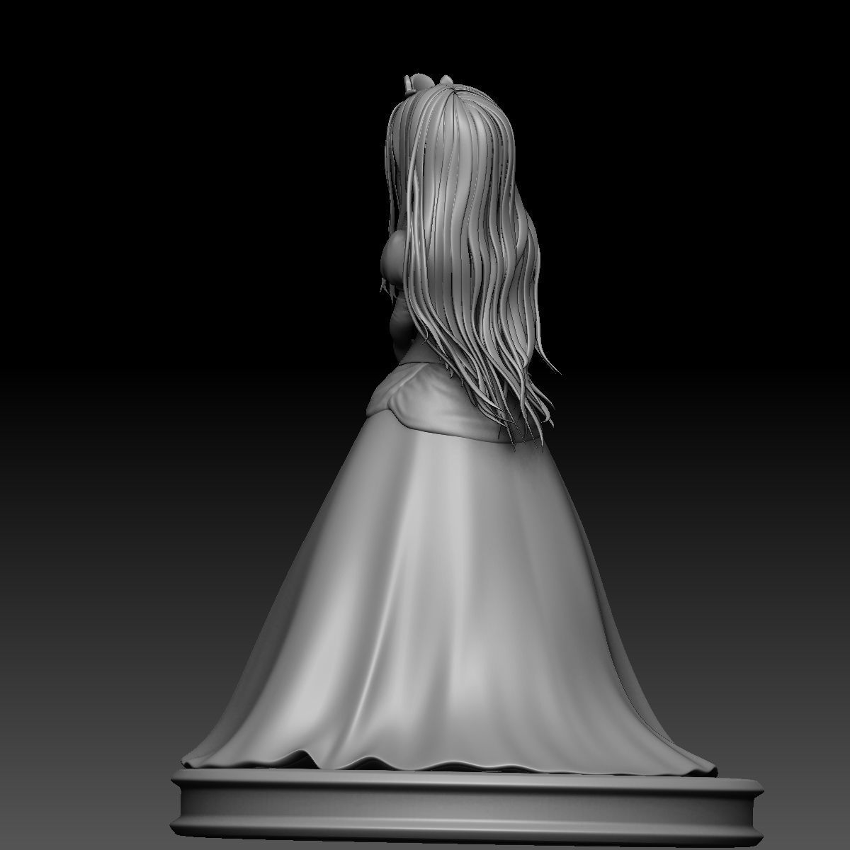 3D Printable Little Princess 3D print model_2