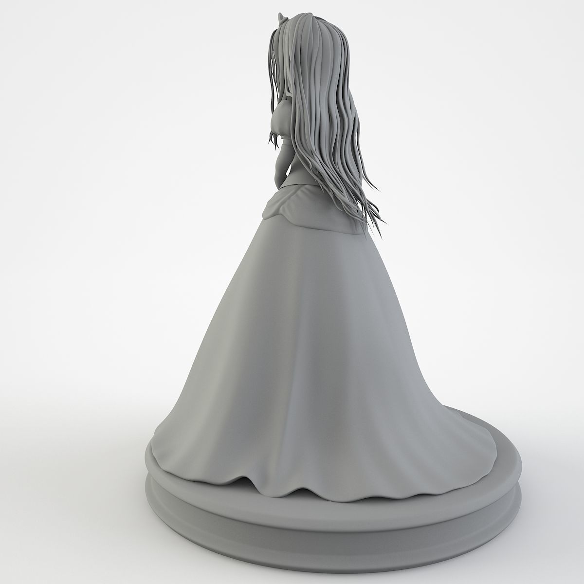 3D Printable Little Princess 3D print model_7