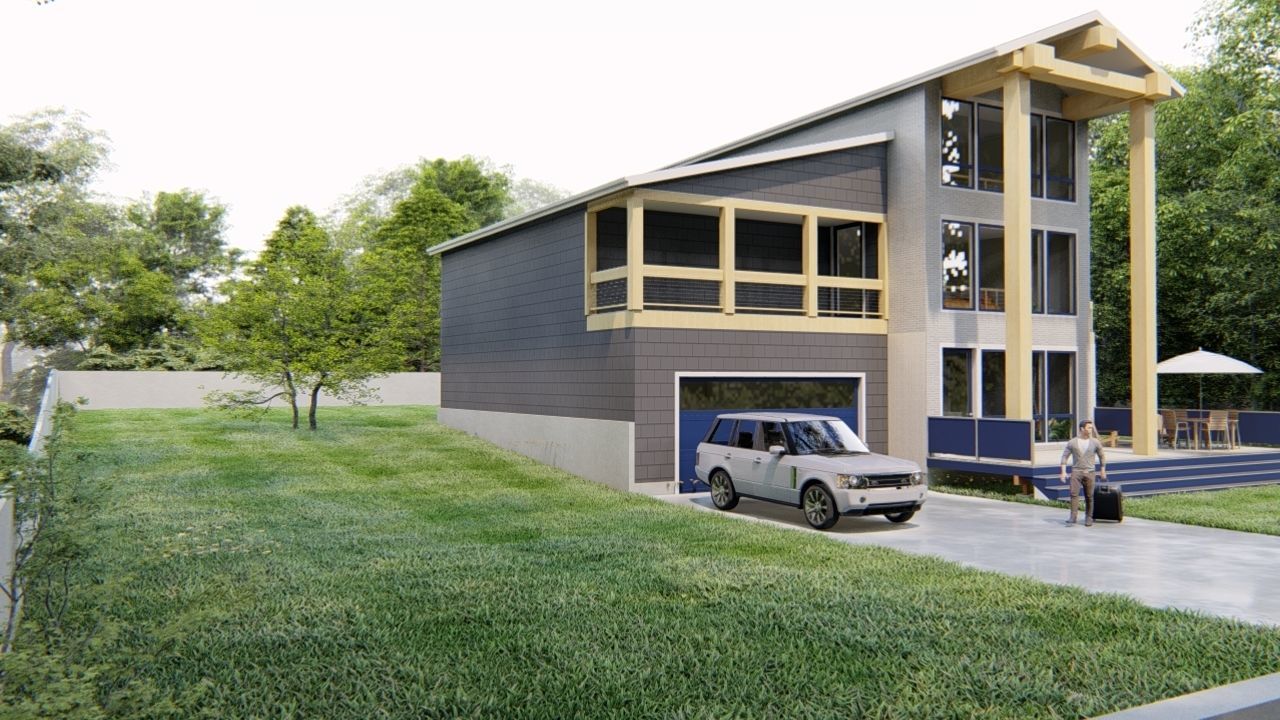 X9 3 STORY LUXURY HOUSE FREE 3D MODEL Free 3D model_14