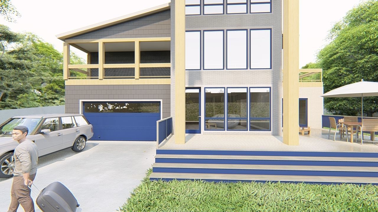 X9 3 STORY LUXURY HOUSE FREE 3D MODEL Free 3D model_21