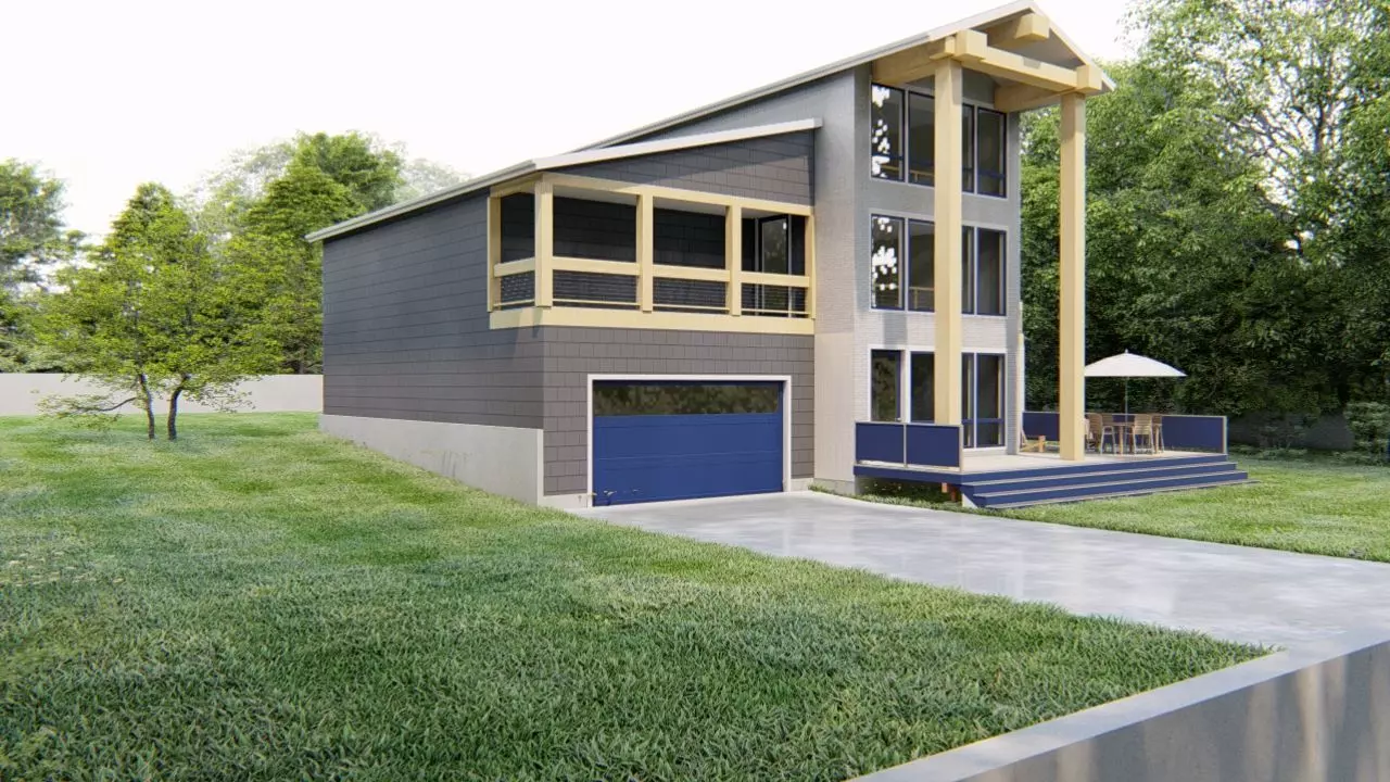 X9 3 STORY LUXURY HOUSE FREE 3D MODEL Free 3D model_0