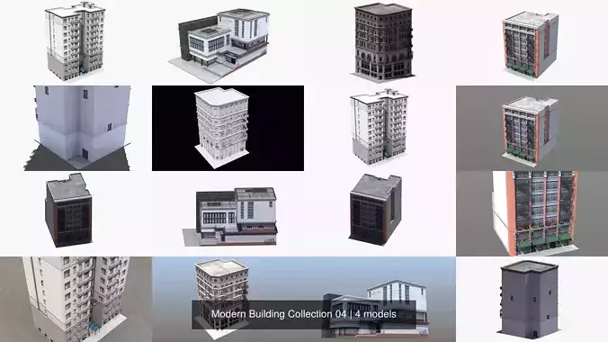 Modern Building Collection 04 