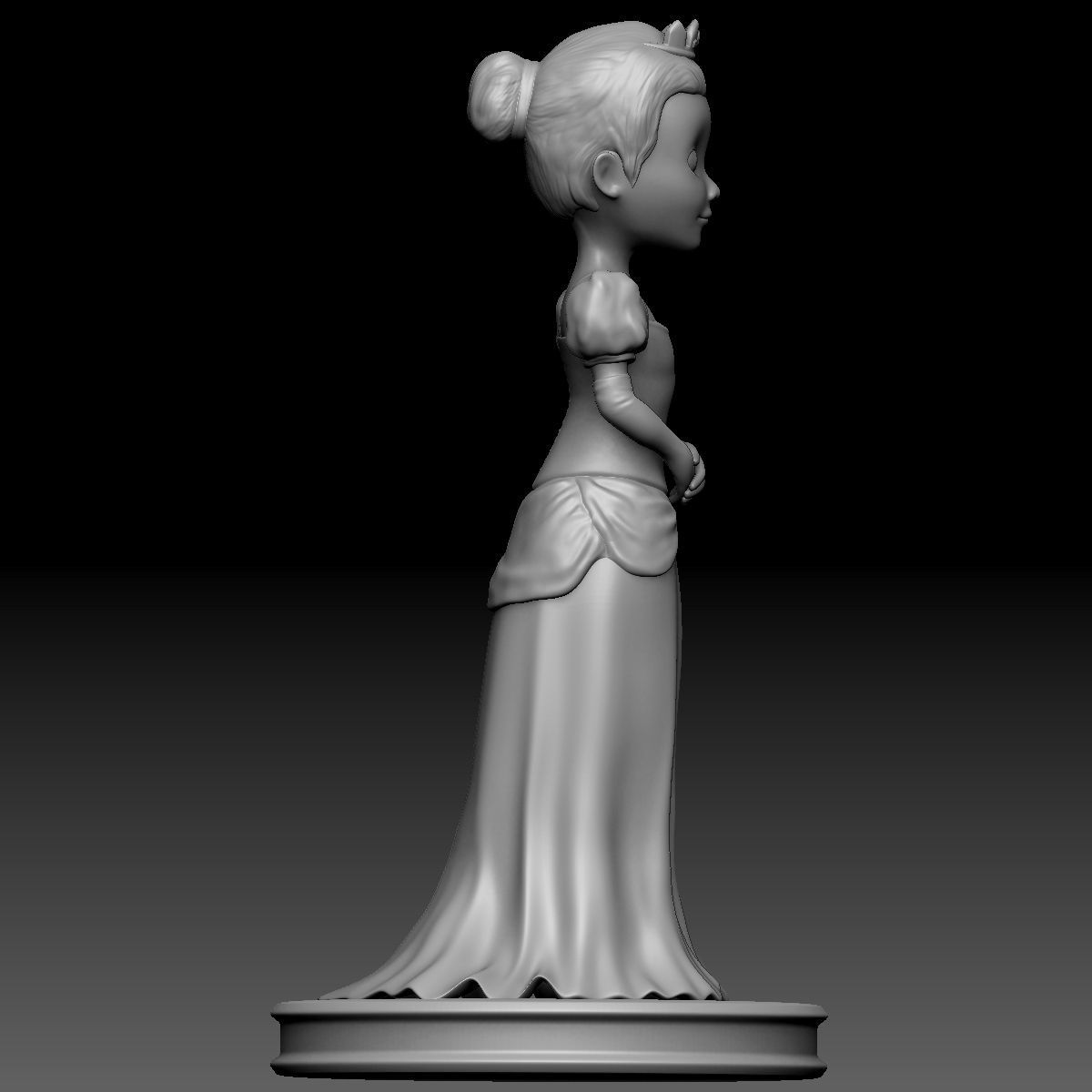 3D Printable Little Princess 3D print model_4