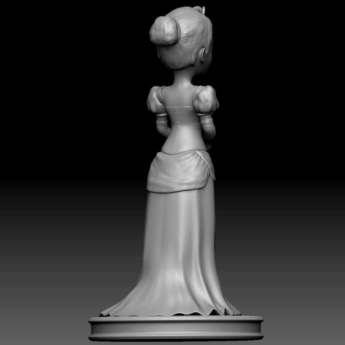 3D Printable Little Princess 3D print model_3