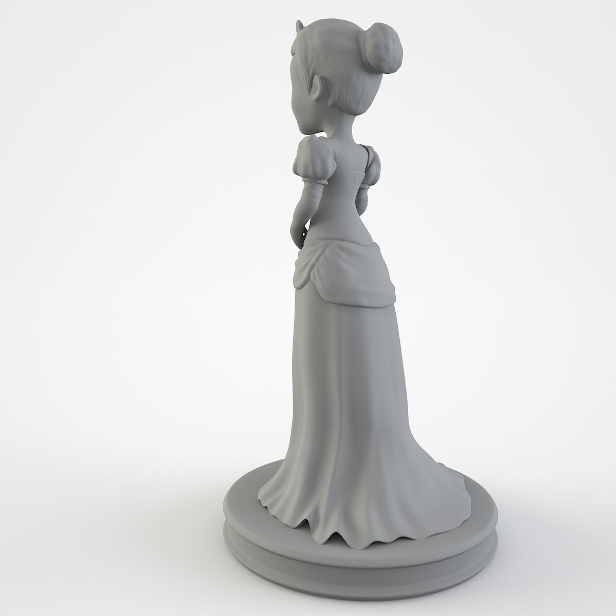 3D Printable Little Princess 3D print model_7