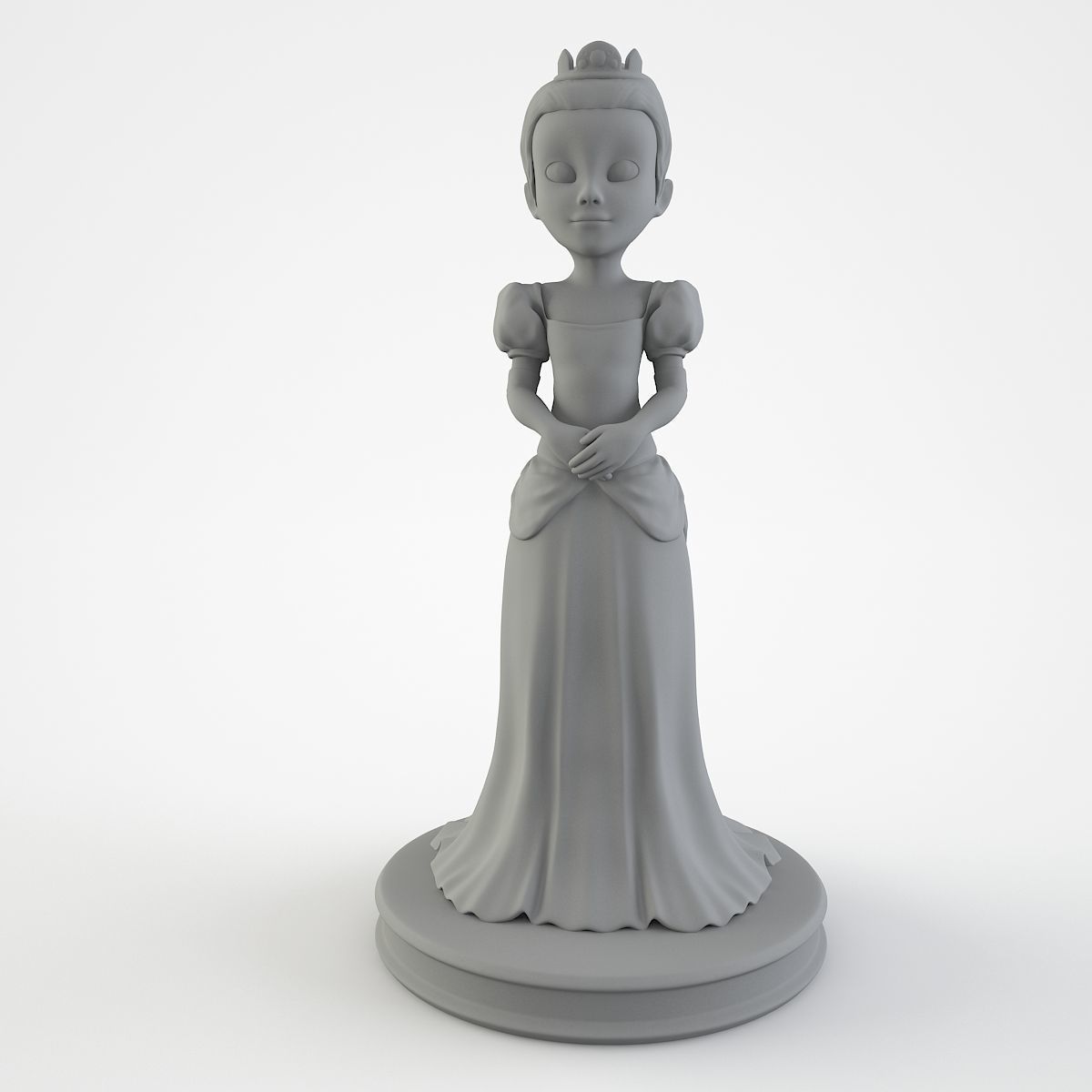 3D Printable Little Princess 3D print model_5