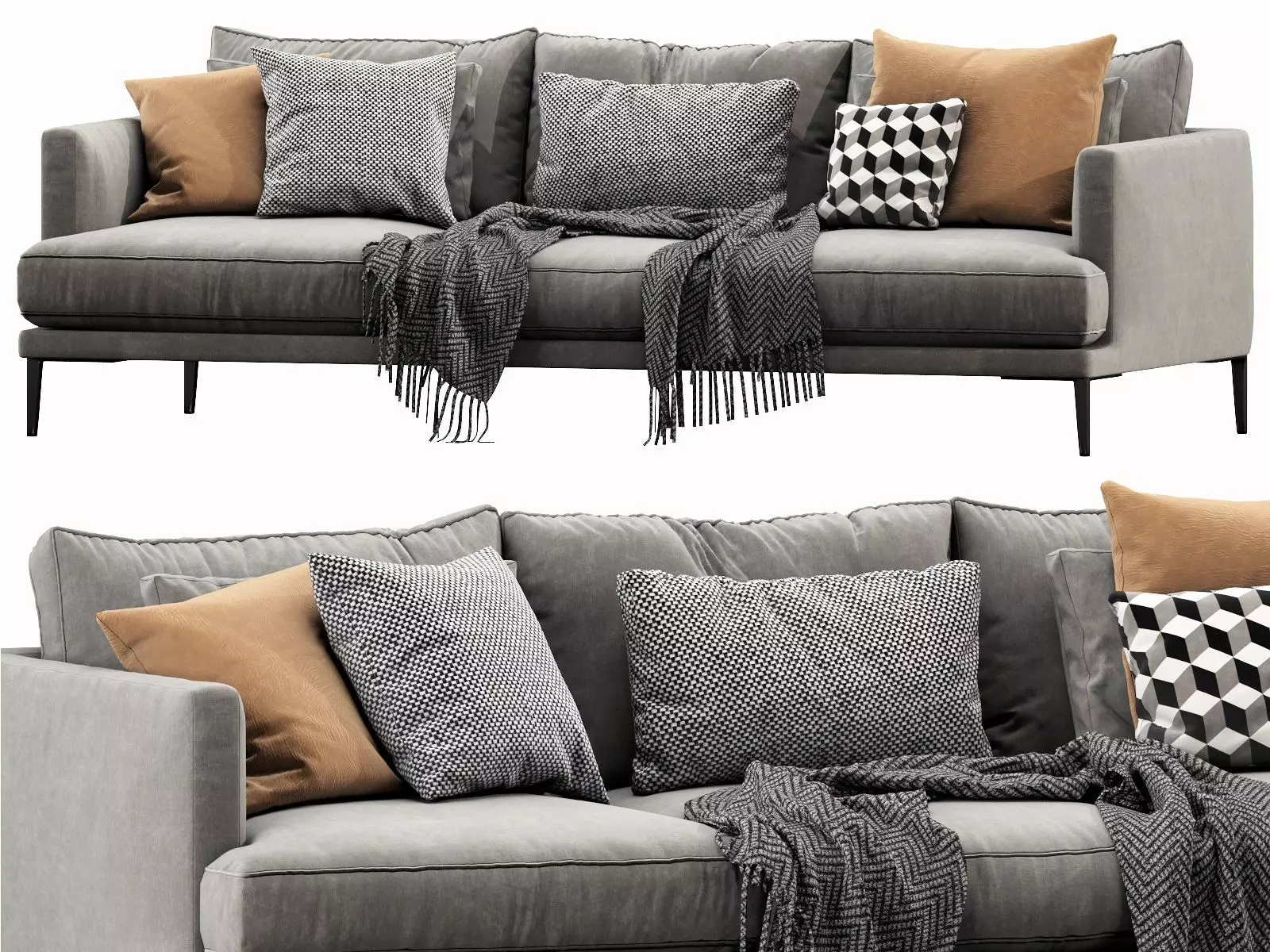Bonaldo Paraiso 3 Seater 3D model