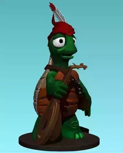 Turtle Cecil the bard