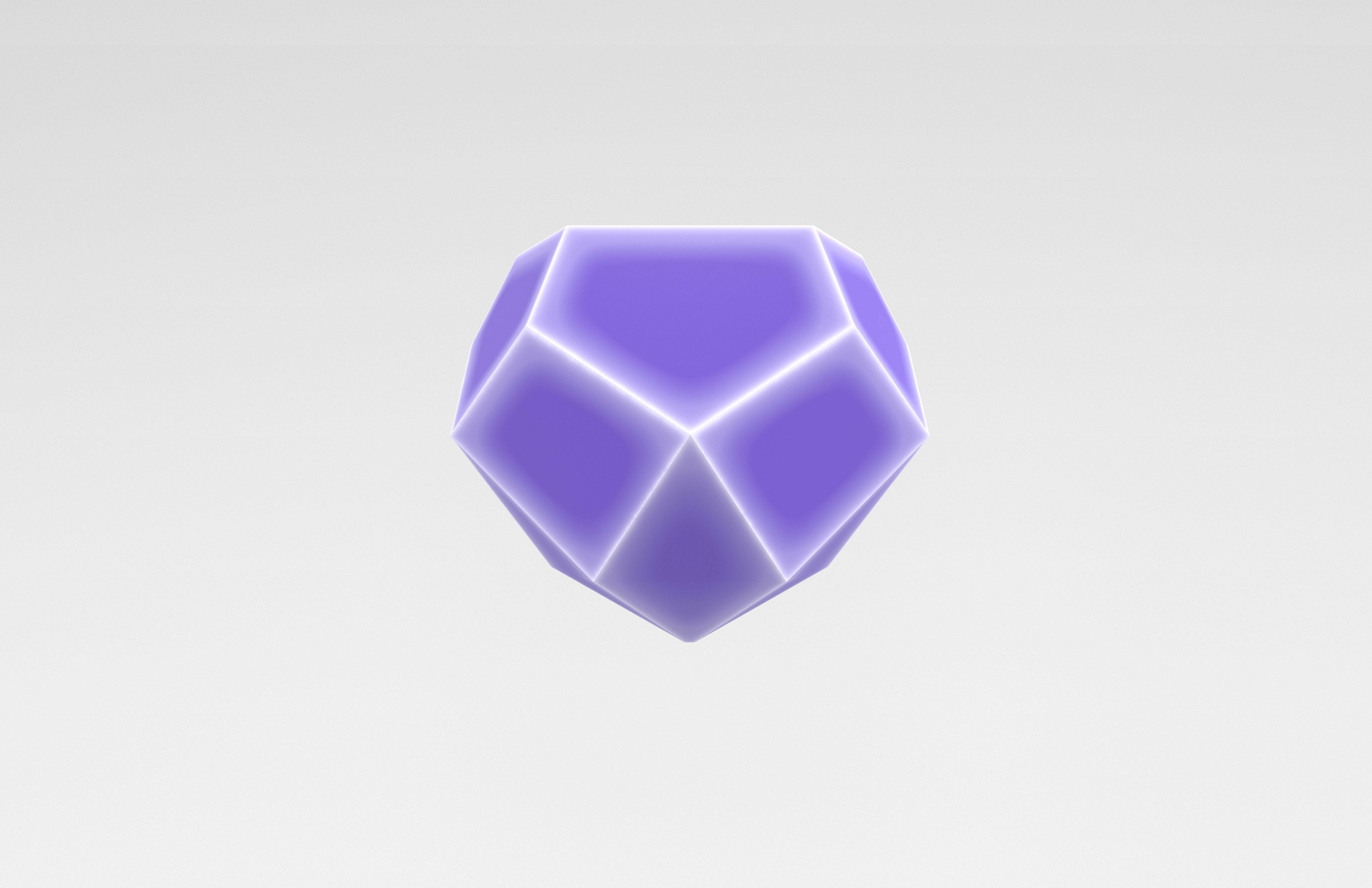 Diamond v1 005 Free low-poly 3D model_1