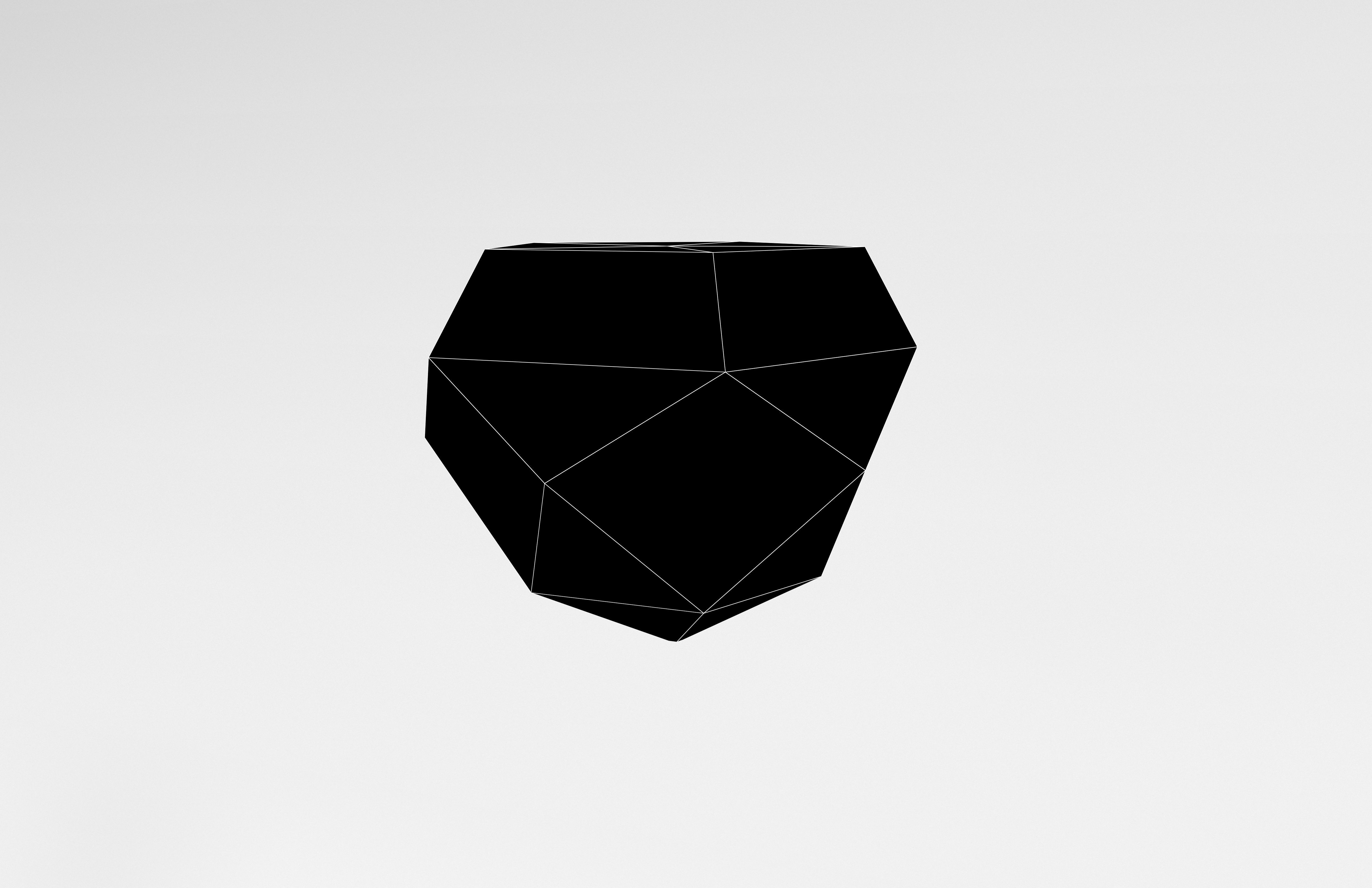 Diamond v1 005 Free low-poly 3D model_6