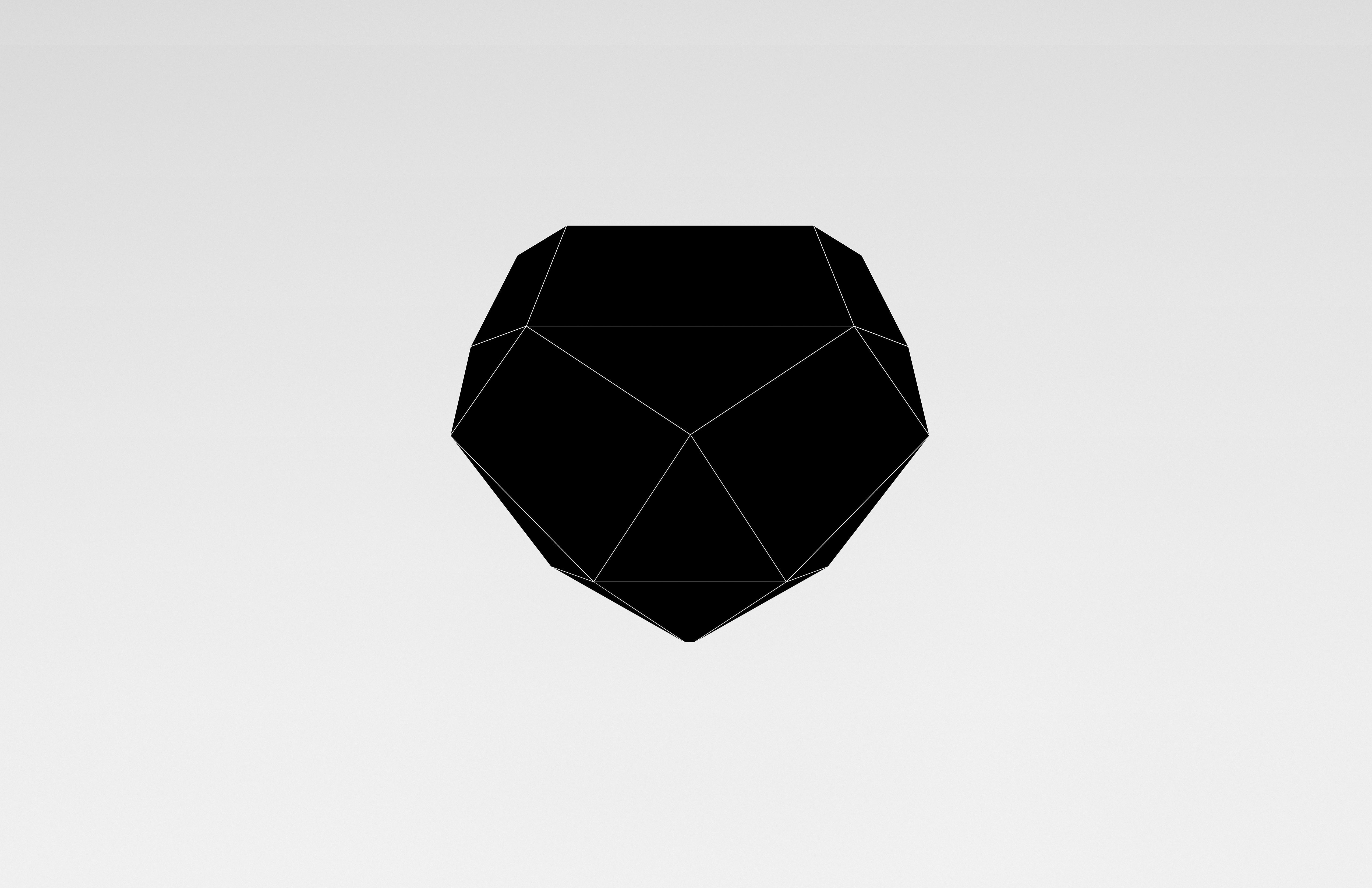 Diamond v1 006 Free low-poly 3D model_5