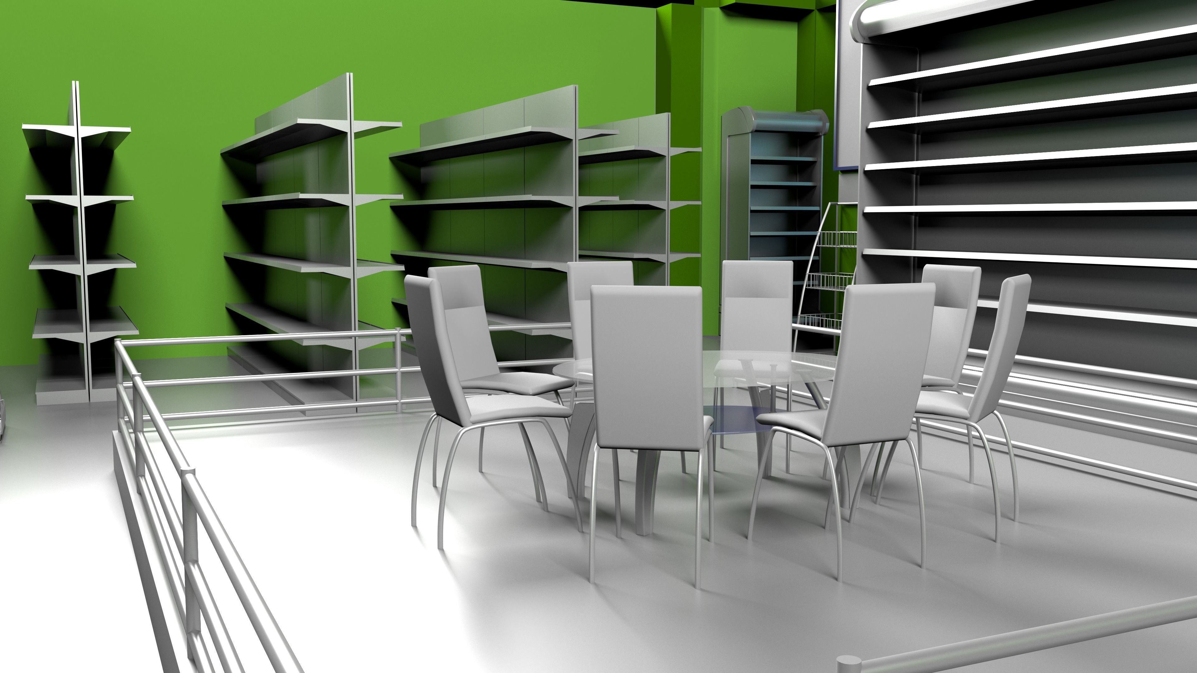 Garden Mart - 2 3D model_4