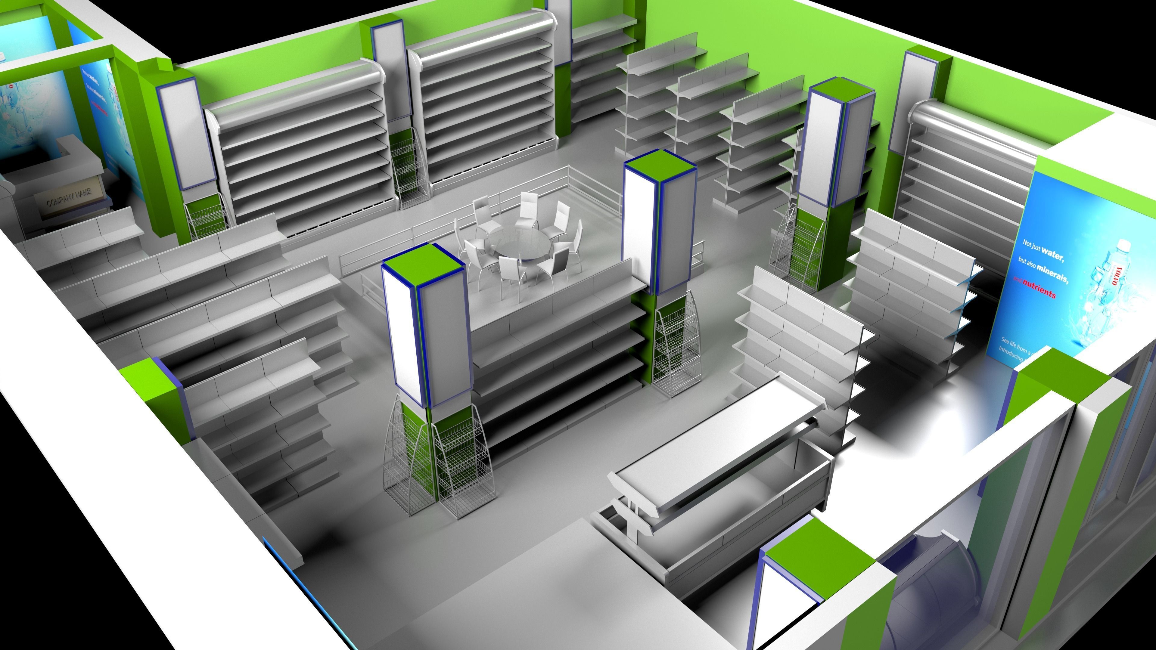 Garden Mart - 2 3D model_7
