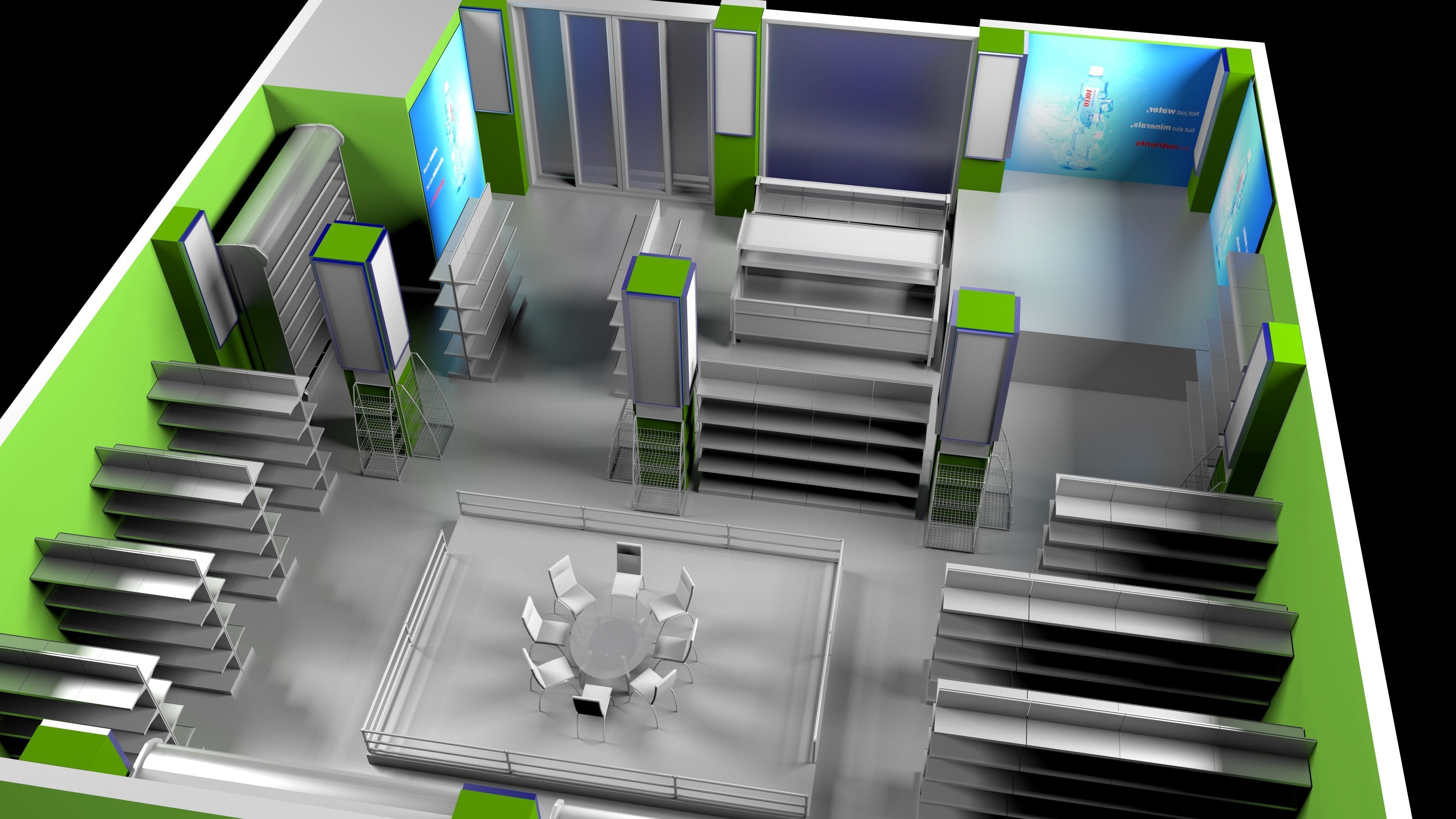 Garden Mart - 2 3D model_8