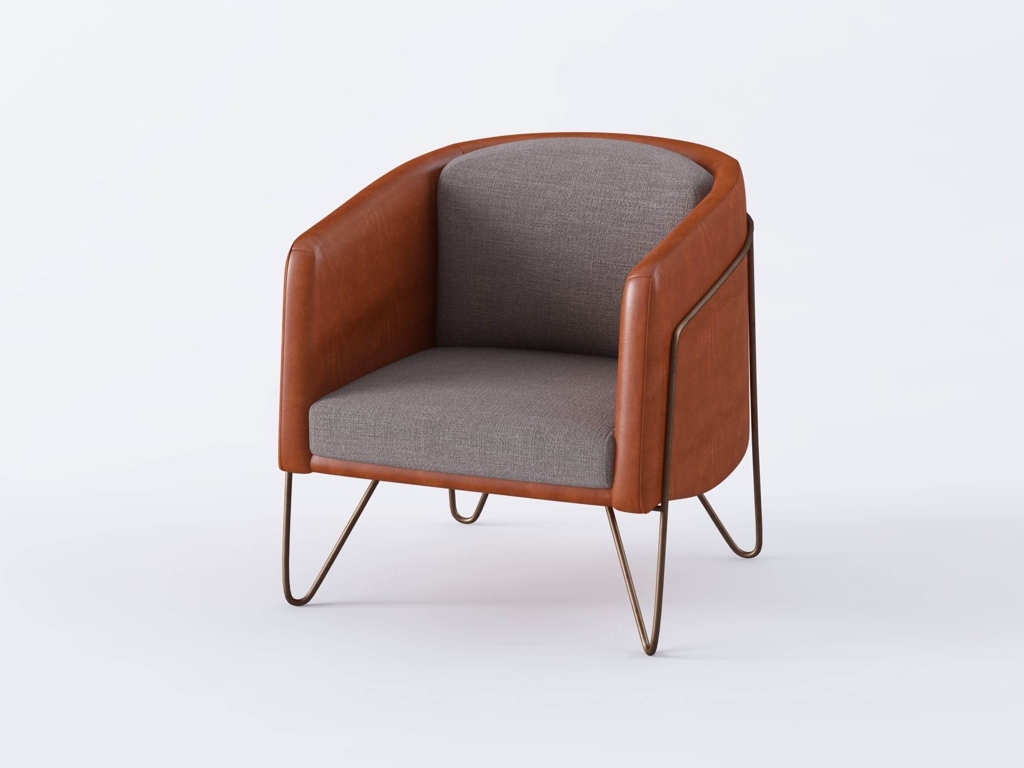 FLOAT Lounge Chair 3D model_1