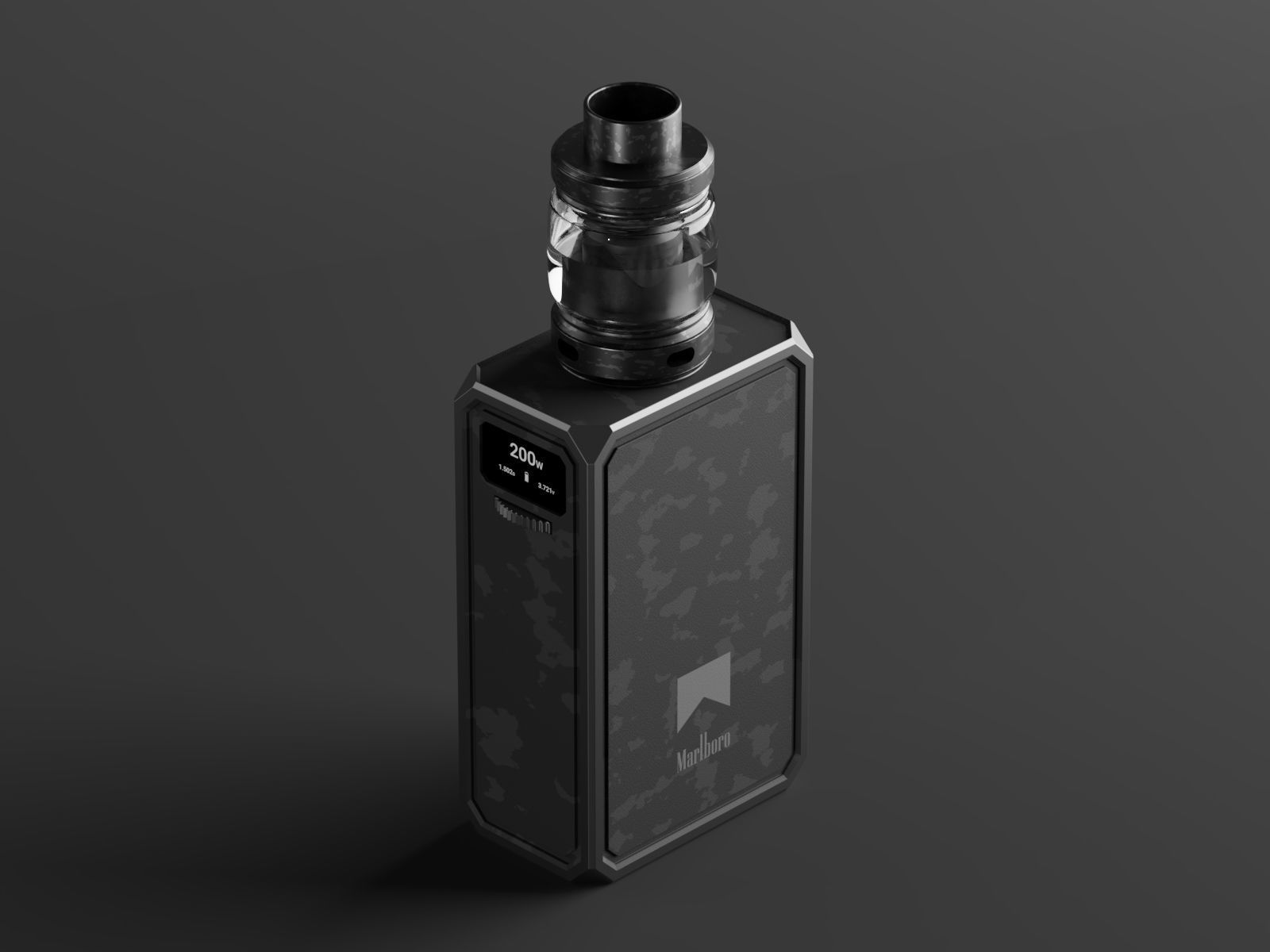Marlboro Vape Concept - CGI 3D model_1