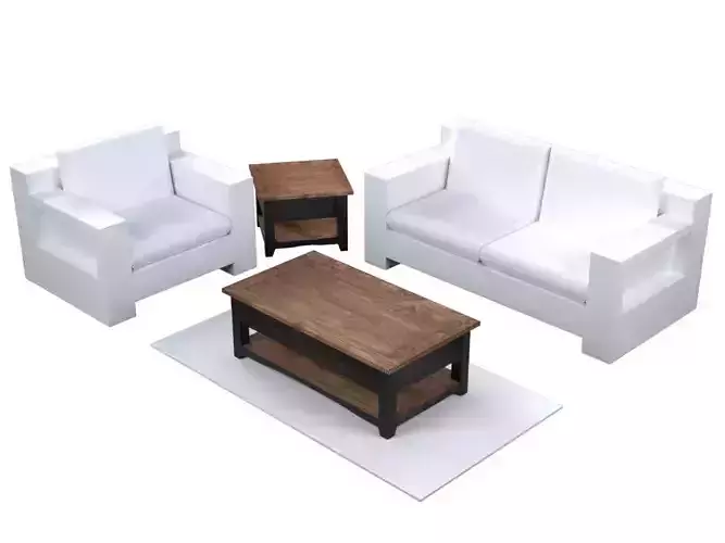 Coffe Table4 3D model