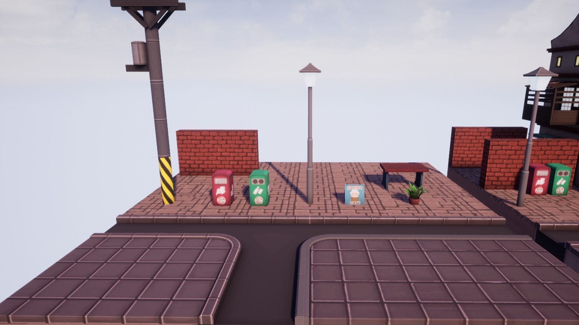 Kong Noodles Low-poly 3D model_19