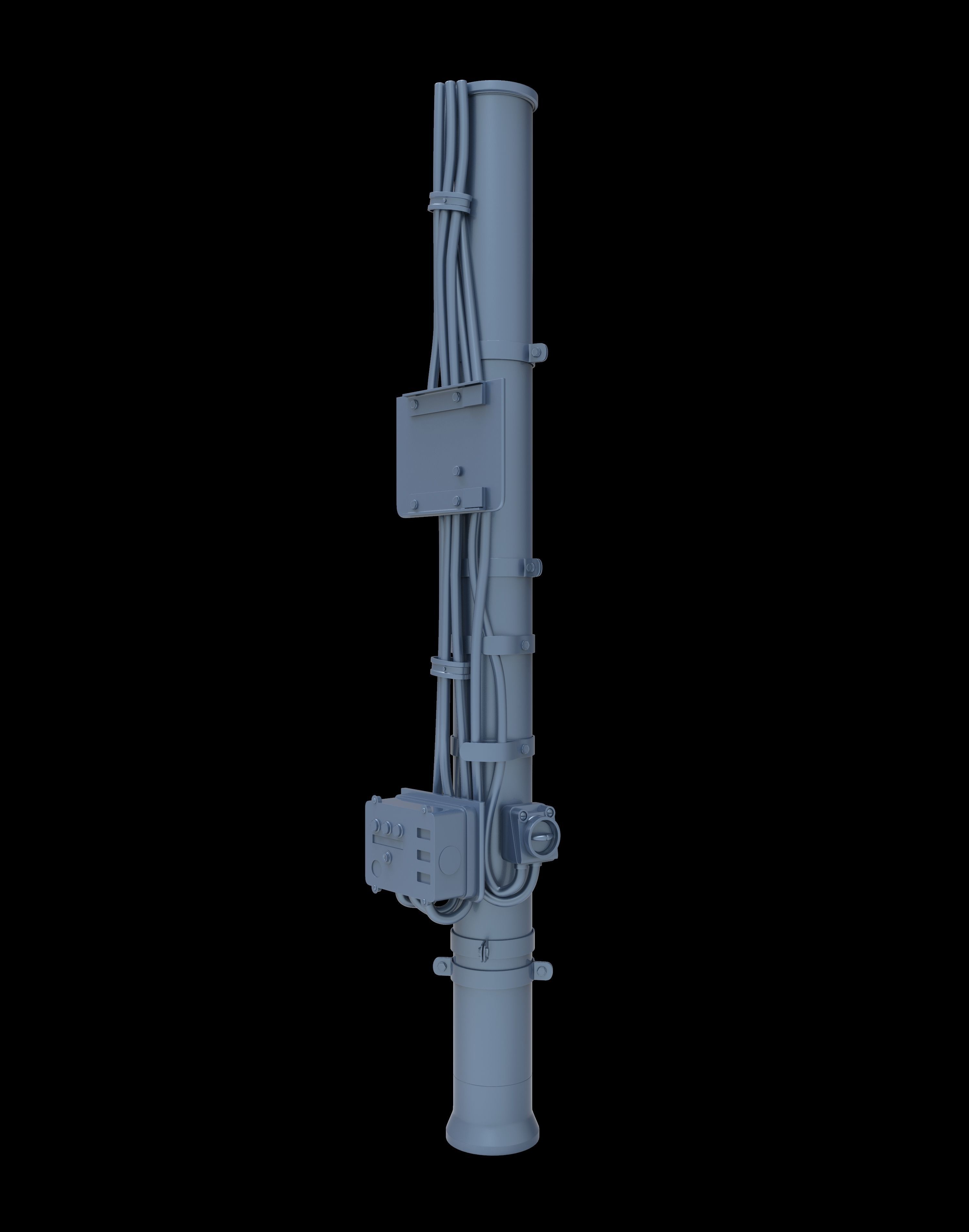 Sci-fi scene highpoly 3D model_12