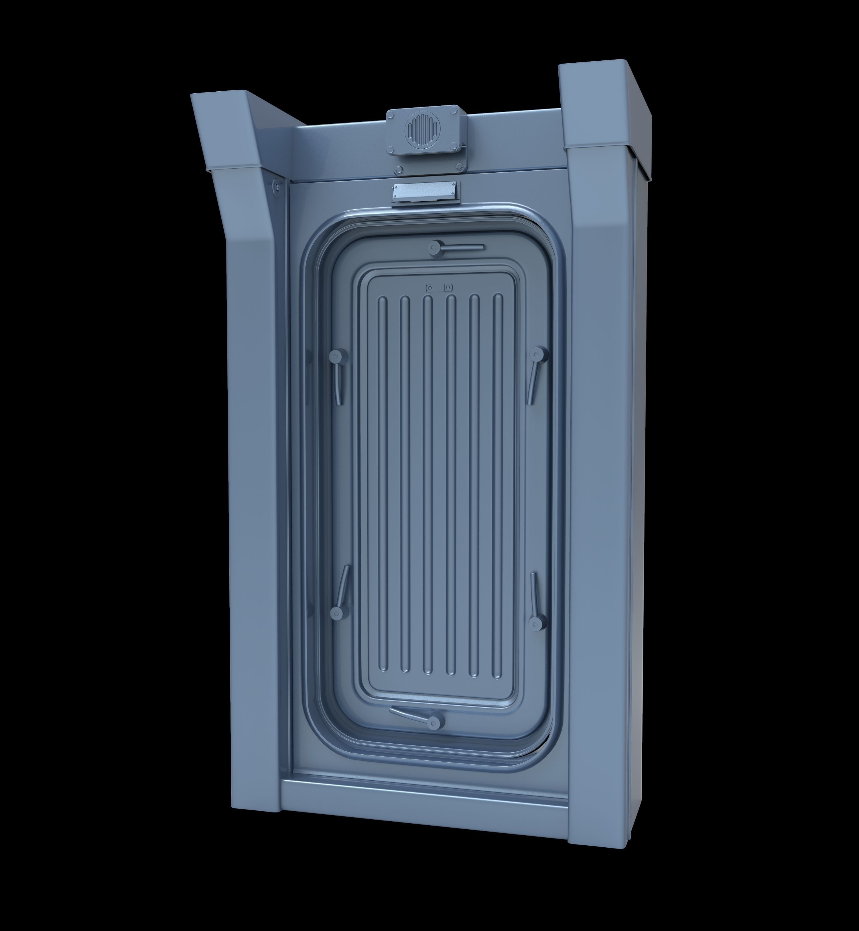 Sci-fi scene highpoly 3D model_2