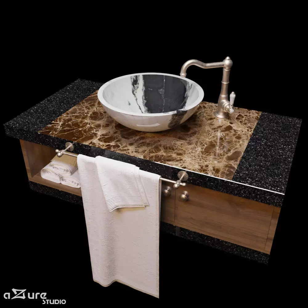 azure wash basin 01 3D model_0