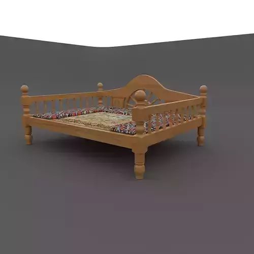 Uzbek Tapchan 3D model