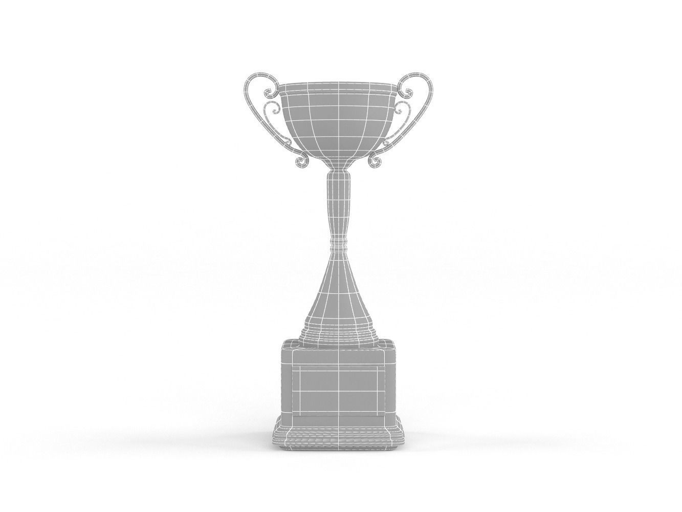 Cups Trophy 3D model_9