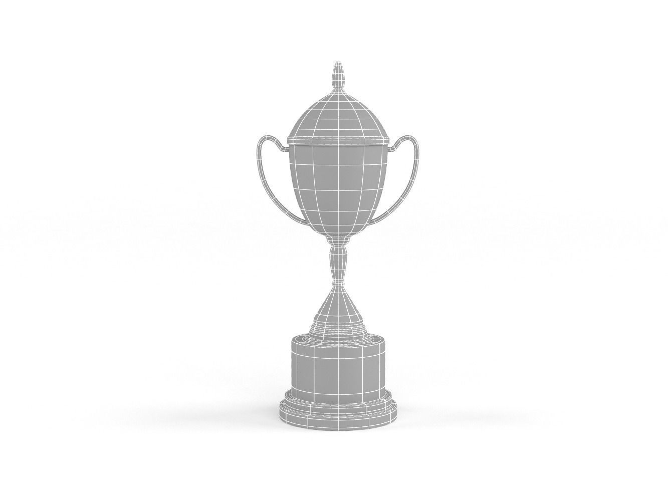 Cups Trophy 3D model_8
